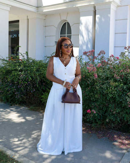 Jupe-culotte chic en lin