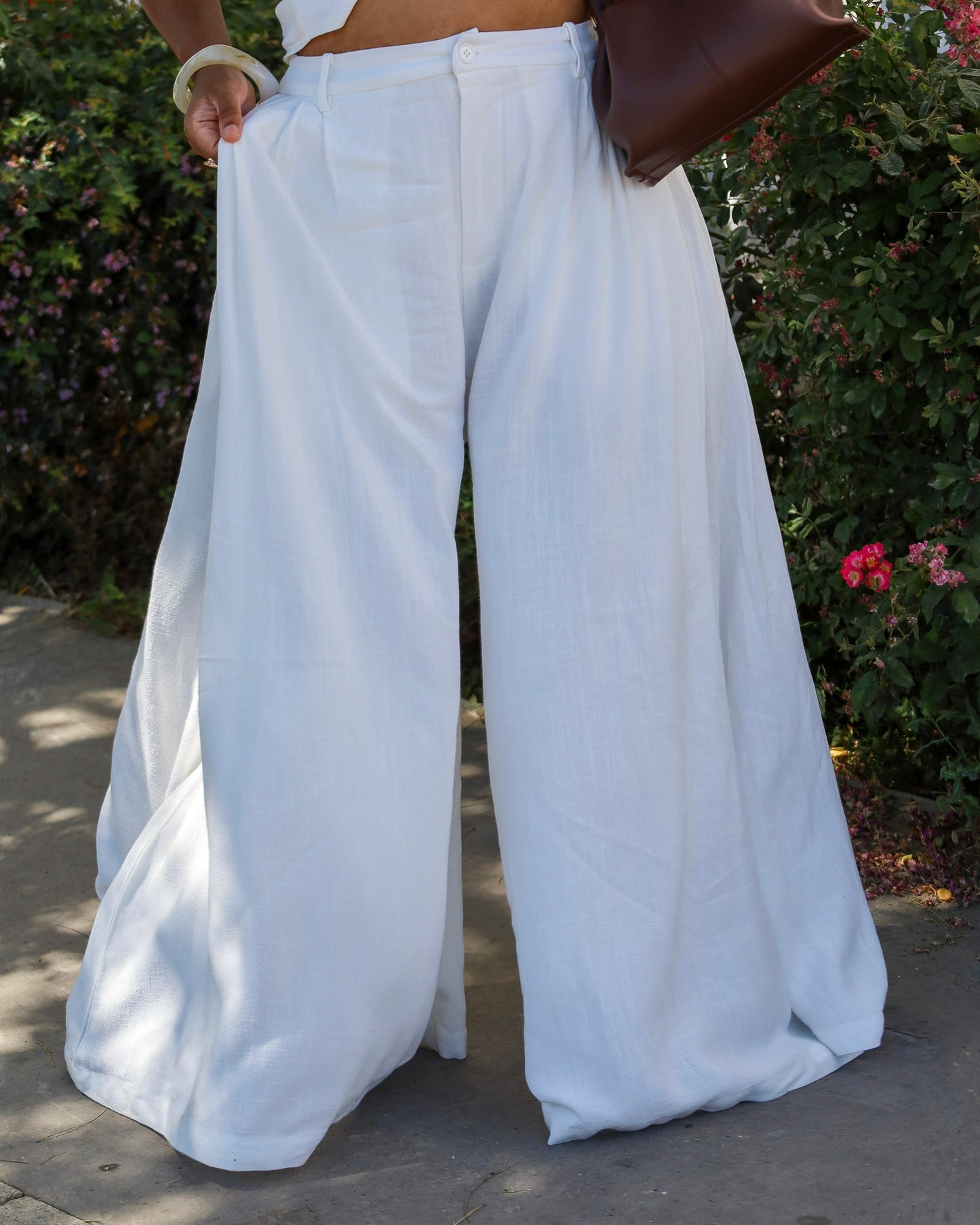 Jupe-culotte chic en lin